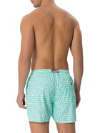 MC2 Saint Barth Man Light Fabric Swim Shorts With Crabs Print