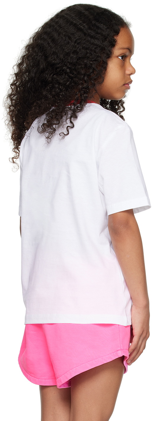 Marni Kids White Printed T-Shirt