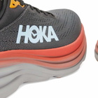 Hoka One One Men's M Bondi 8 Sneakers in Anthracite/Castlerock