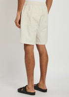 Universal Works Simple Linen-blend Shorts Ecru