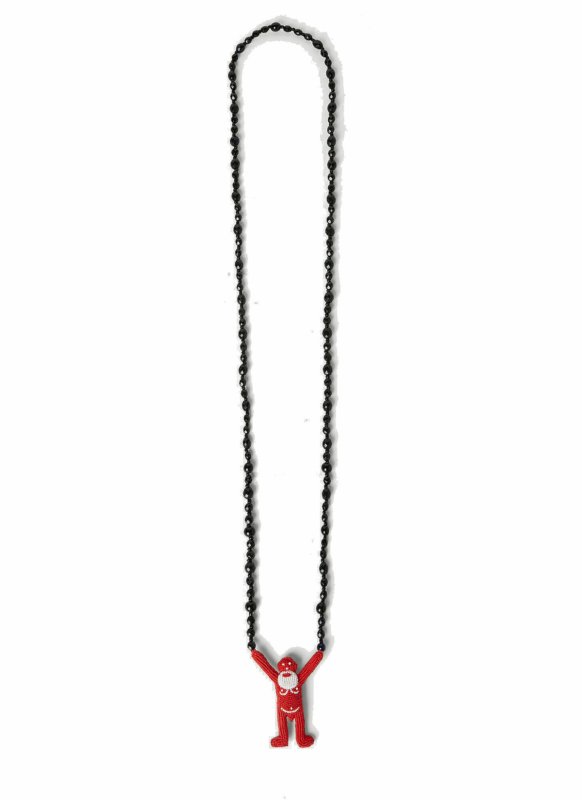 Walter Van Beirendonck Jewellery  Walter Beads Necklace Red male