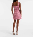Markarian Floral sequined minidress