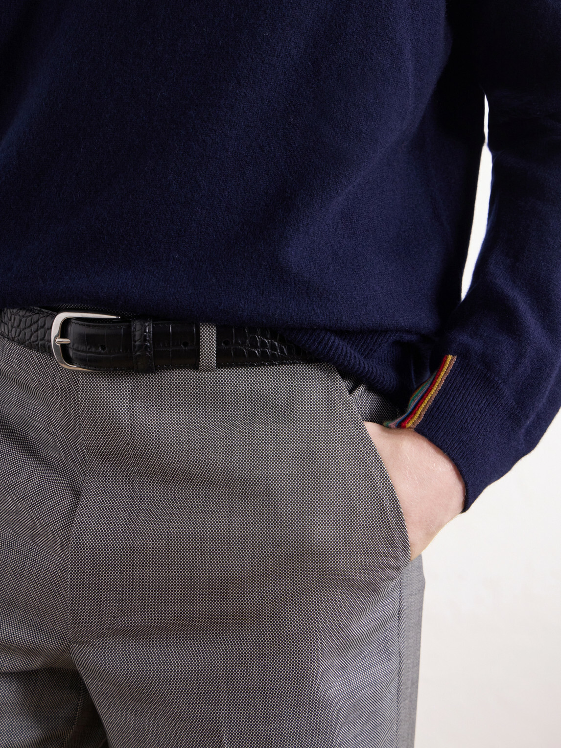 Paul Smith - Cashmere Rollneck Sweater - Blue