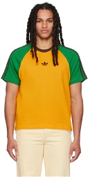 Wales Bonner Yellow & Green adidas Originals Edition T-Shirt