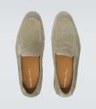 Frescobol Carioca Leme suede penny loafers