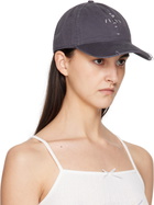 Praying Gray Cross Stitched Cap