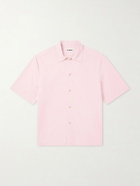 Jil Sander - Spread-Collar Poplin Shirt - Pink
