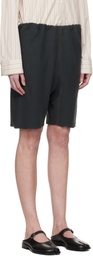 Maison Margiela Black Drawstring Shorts