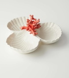 Les-Ottomans Coral starter plate