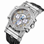 JBW Men's 10 YR Anniversary Phantom 1.96 ctw Diamond & Chronograph Watch JB-6215-10A