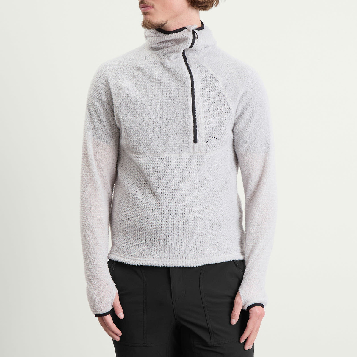 CAYL Men's Alpha Pullover in Grey Ice