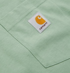 Carhartt WIP - Logo-Appliquéd Cotton-Jersey T-Shirt - Green