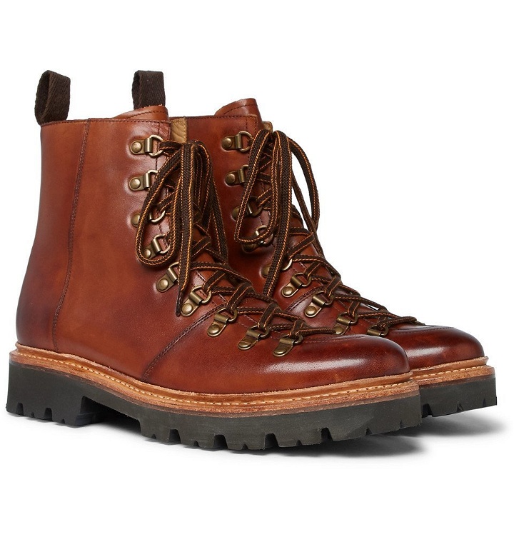 Photo: Grenson - Brady Polished-Leather Boots - Men - Tan