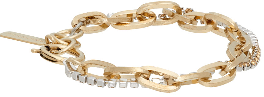Justine Clenquet SSENSE Exclusive Gold & Yellow Kirsten