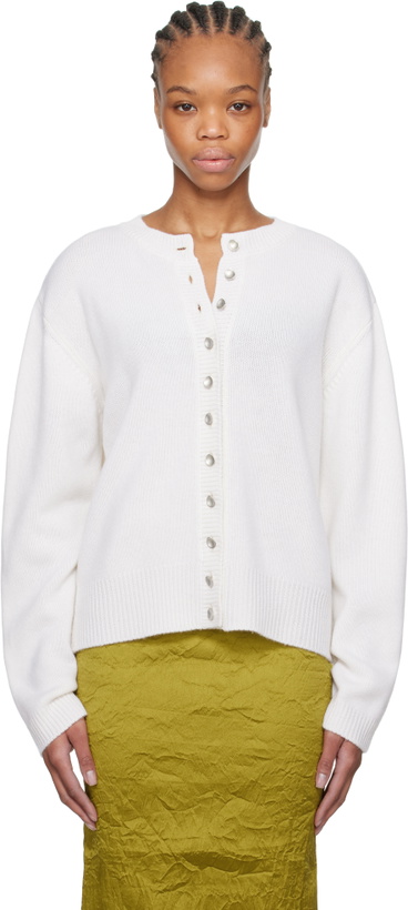 Photo: TOVE Off-White Nila Cardigan