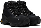 ROA Black Andreas Strap Boots