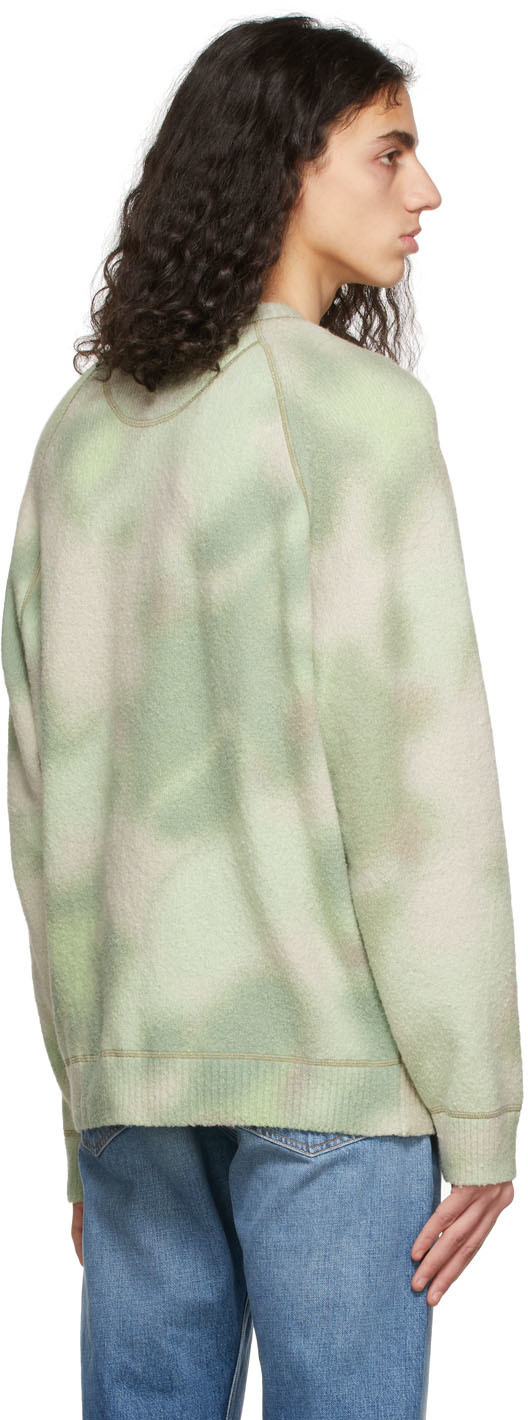 Kenzo Green Cloud Camo Jumper Sweater Kenzo