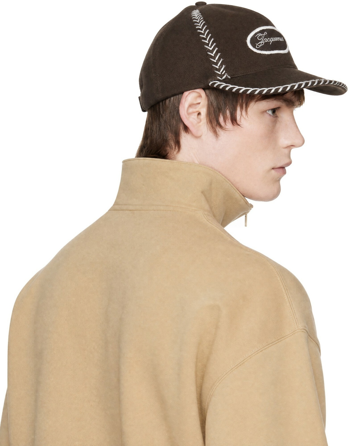JACQUEMUS Brown 'The Casco baseball' Cap