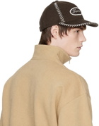 JACQUEMUS Brown 'The Casco baseball' Cap