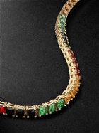 Yvonne Léon - Riviere Gold Multi-Stone Bracelet