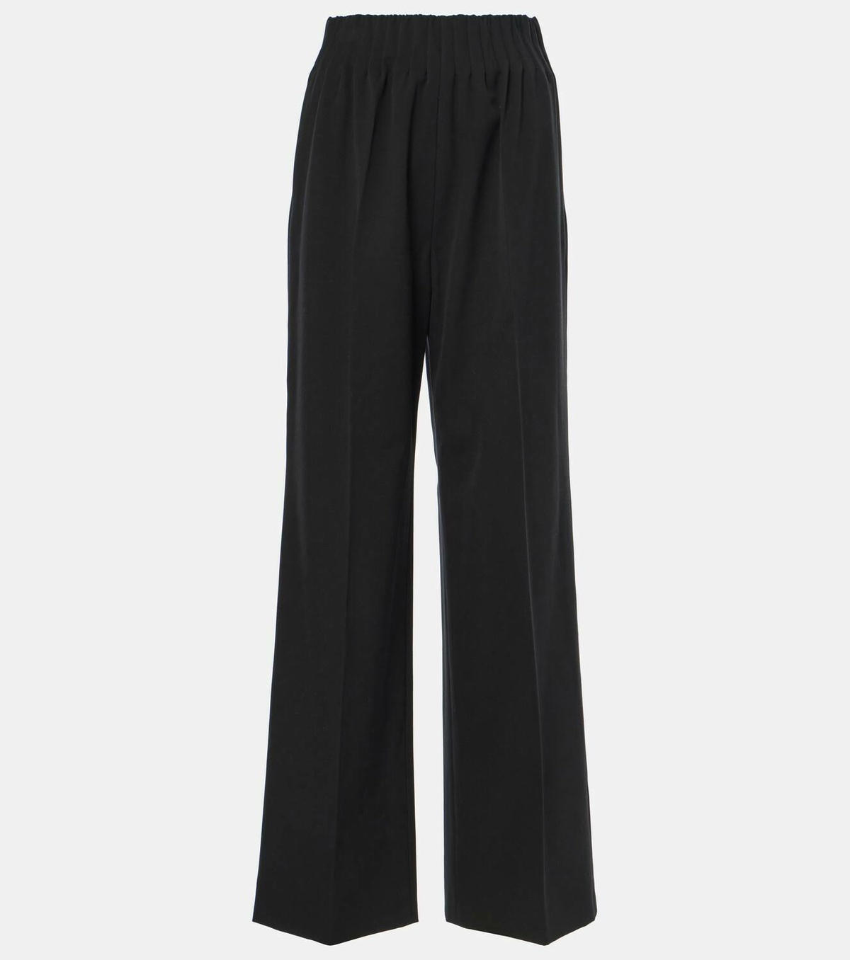 Fforme Maud cotton and linen wide-leg pants