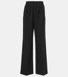 Fforme Maud cotton and linen wide-leg pants