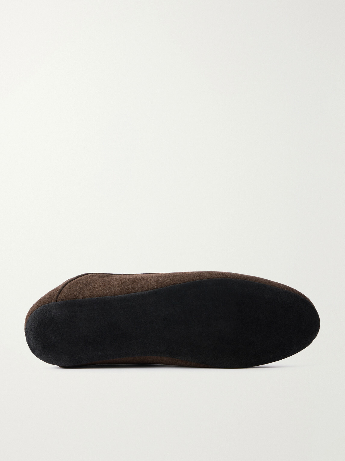 George Cleverley - Mayfair Collapsible-Heel Suede Loafers - Brown