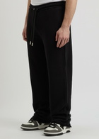 Off-white Arrow Logo Cotton Sweatpants Black