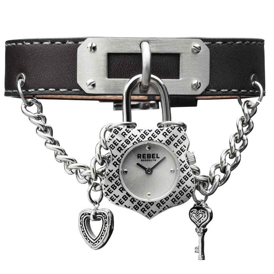 Rebel Seagate Silver Dial Ladies Watch RB114-4071