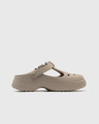 Crocs Classic Mary Jane Clog Taupe Beige Womens Sandals & Slide