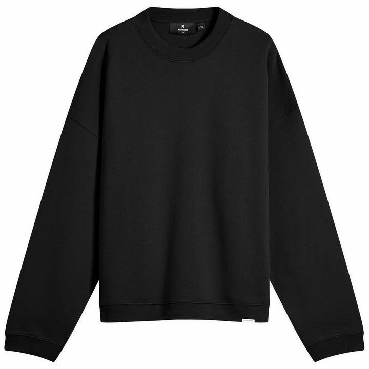 Photo: Represent Men's Initial Boxy Sweater in Black