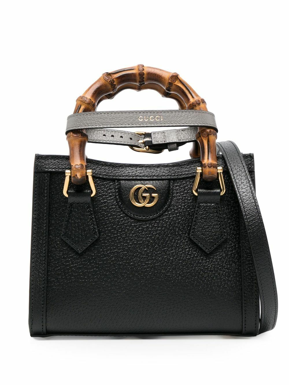 GUCCI - Diana Mini Leather Shopping Bag Gucci