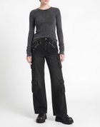 Misbhv Womens Jeans in Black