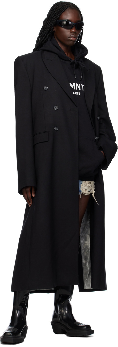 VTMNTS Black Tailored Coat