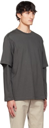 AFFXWRKS Gray Dual Sleeve T-Shirt