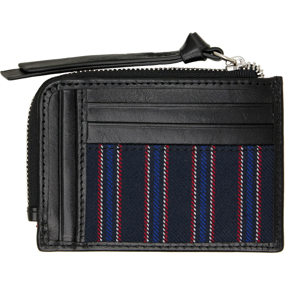 Vivienne Westwood Navy Zip Card Holder