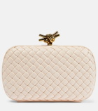 Bottega Veneta Knot leather clutch