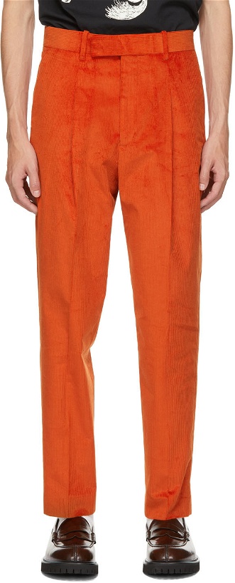 Photo: Paul Smith Orange Corduroy Trousers