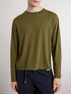 Portal - Drift Merino Wool-Blend Jersey T-Shirt - Green