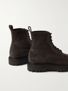 OFFICINE CREATIVE - Pistols Suede Boots - Brown