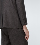 Auralee - Cotton, wool, and cashmere tweed jacket