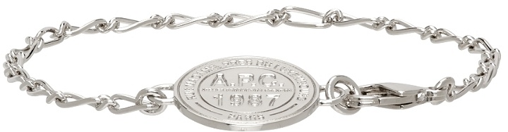 Photo: A.P.C. Silver Stamp Bracelet