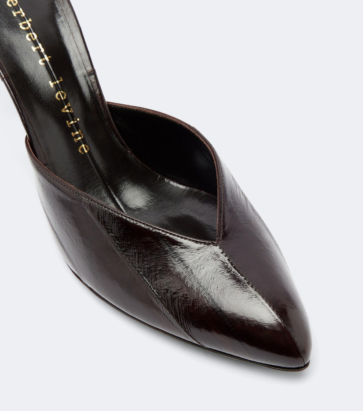 Herbert Levine Sitting Pretty leather mules