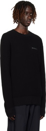 Moncler Black Bonded Sweater