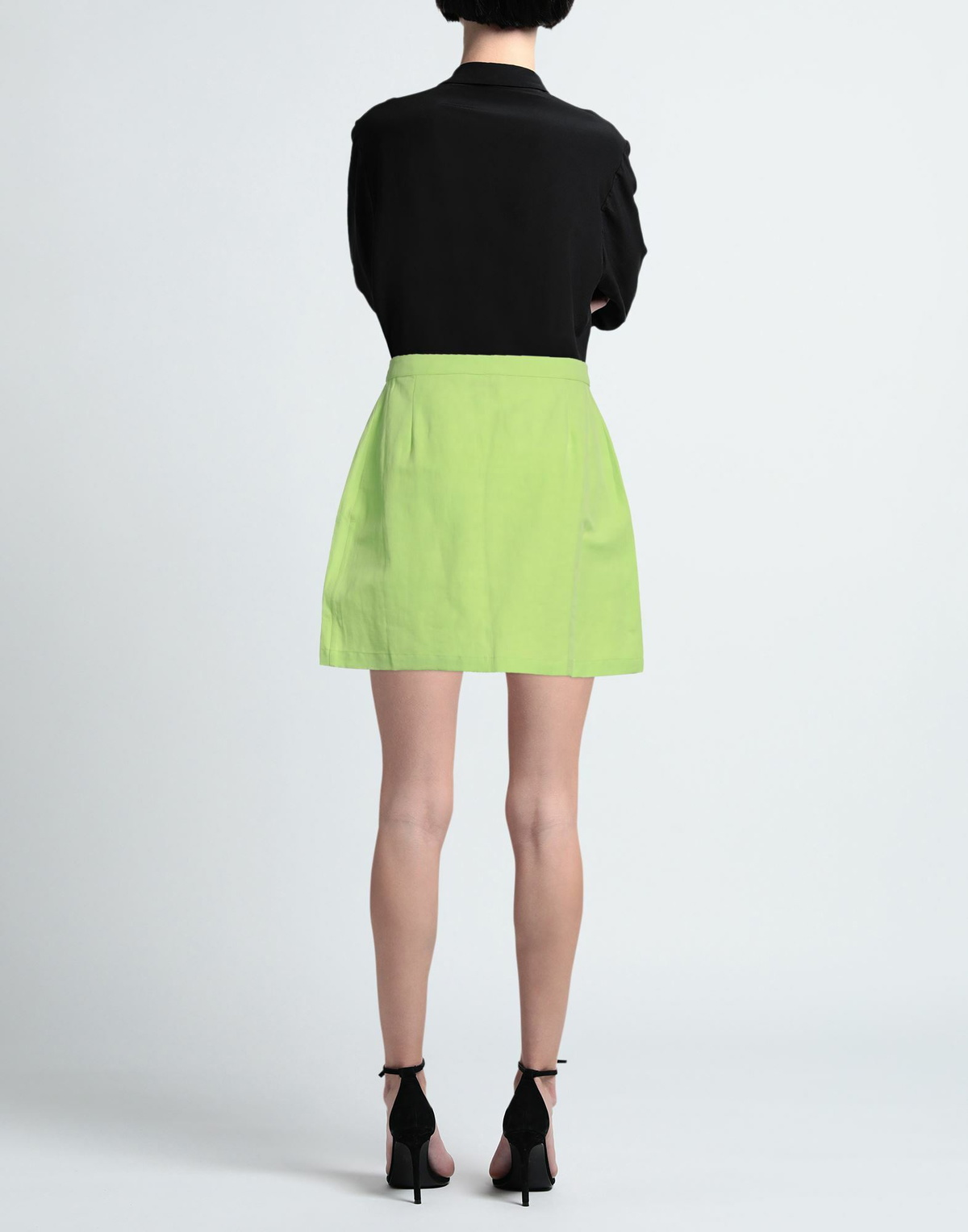 Lido Womens Mini skirt in Lime green