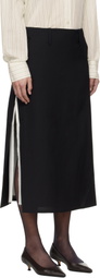 mfpen Black Tab Midi Skirt
