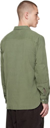 Universal Works Green Worker Shirt