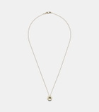Ileana Makri Nut 18kt gold pendant necklace