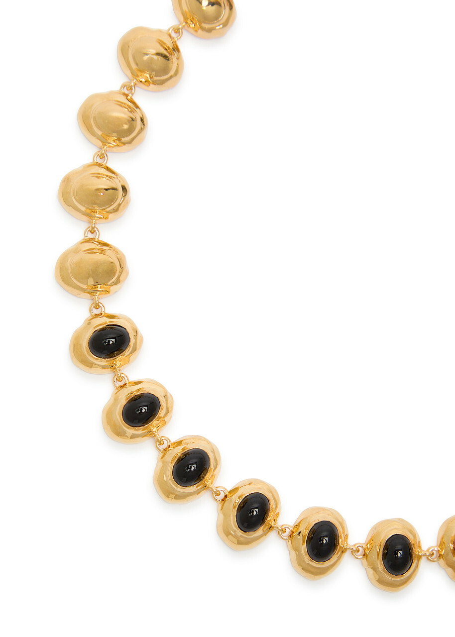 Joanna Laura Constantine Statement 18kt Gold-plated Choker - One Size