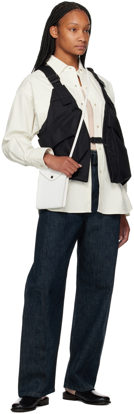 LEMAIRE Black Utility Vest Lemaire